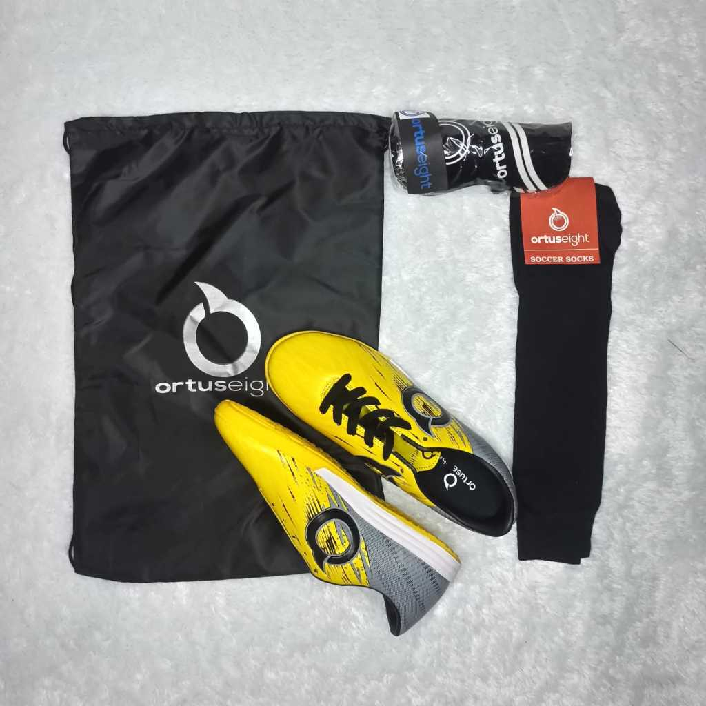 Paket Komplit Sepatu Futsal Ortus Ortuseight Catalyst Legion Oracle Mystique Jogosala Forte Orochi T