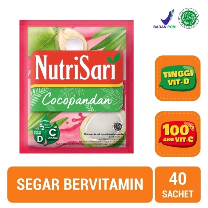 

Nutrisari Es Cocopandan - Minuman Buat Vitamin C & Vitamin D