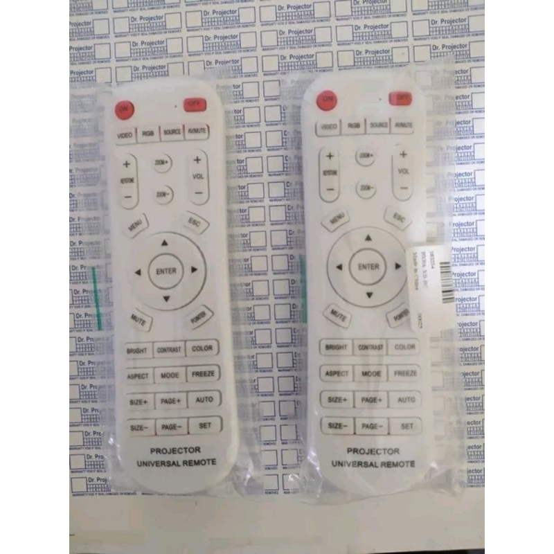 Remote Projector Universal All Brand Epson, Infocus, Panasonic, Sanyo Dll