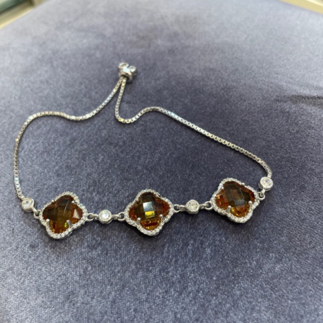 Tokkoe Gelang Zultanite Clover Big Size Original Turkiye