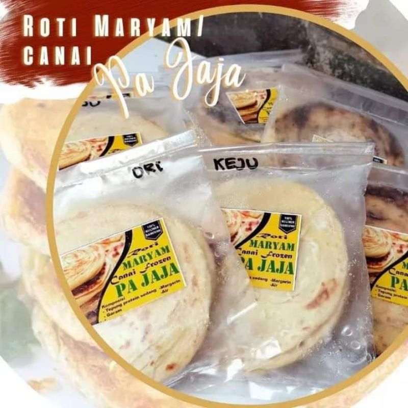 

Roti Maryam Cane Canai 3 Rasa 1 Harga