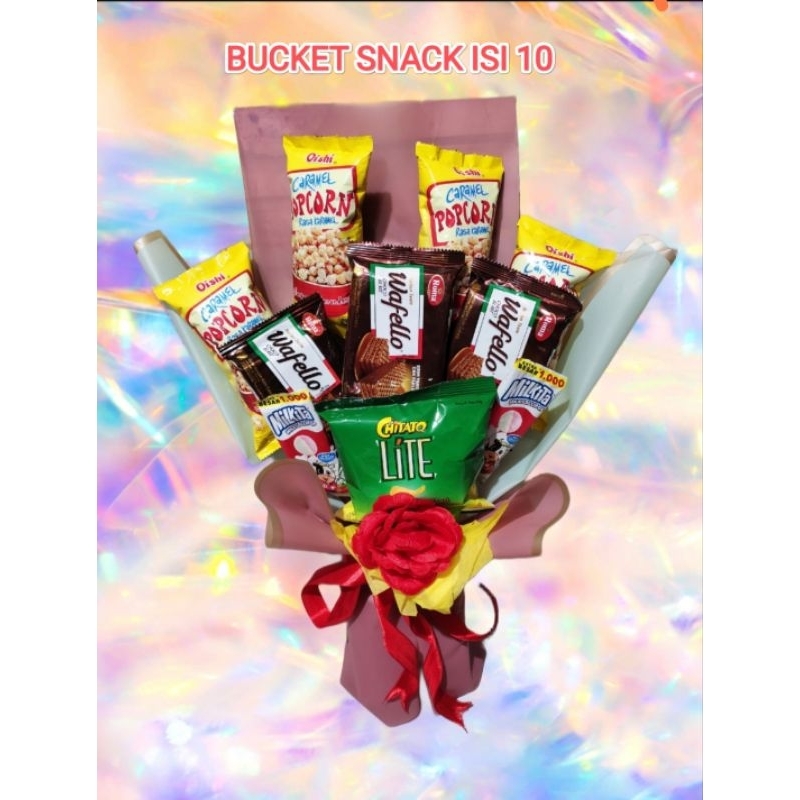 

Bucket Snack isi 10