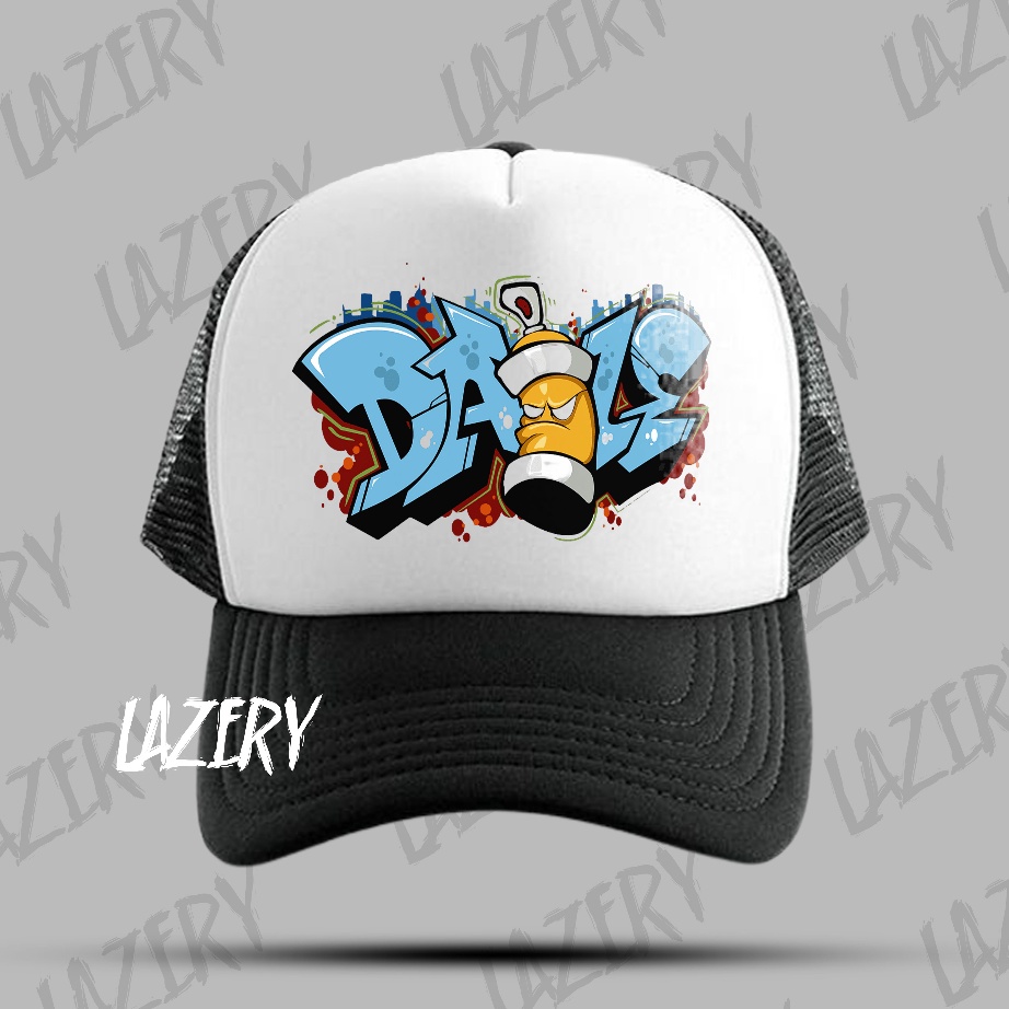 HBKY4612 Dijamin Ori LAZERY - Topi Jaring Pria Logo GRAVITY - Topi Band - Topi Jaring Pria - Topi Co