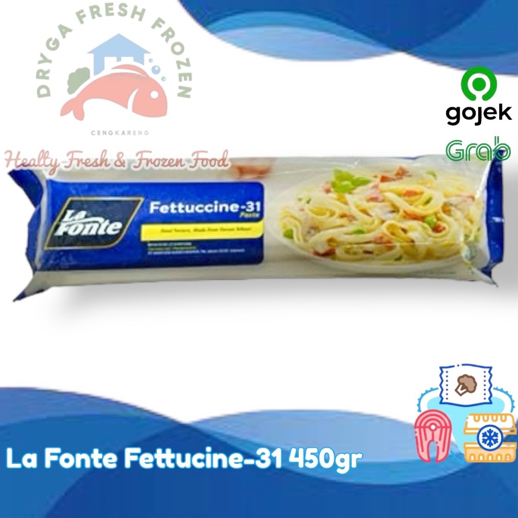 

La Fonte Fettucine-31 Fetucini Pasta 450gr