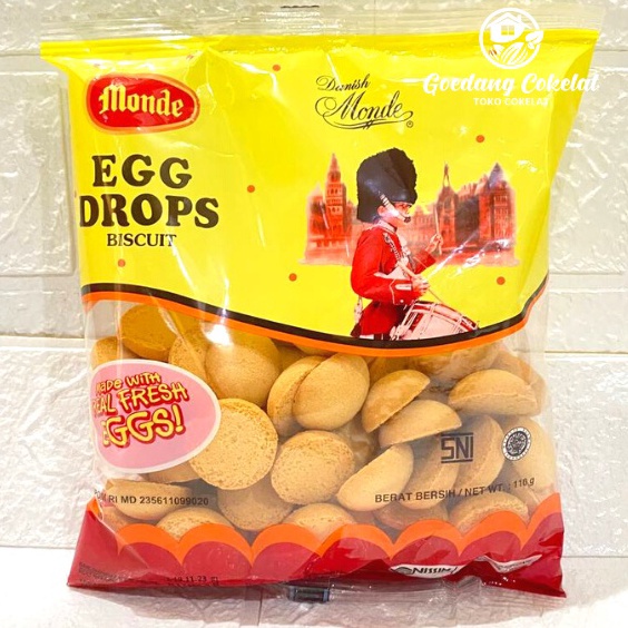 

Monde Egg Drops Biscuit Biskuit 110g 110gr