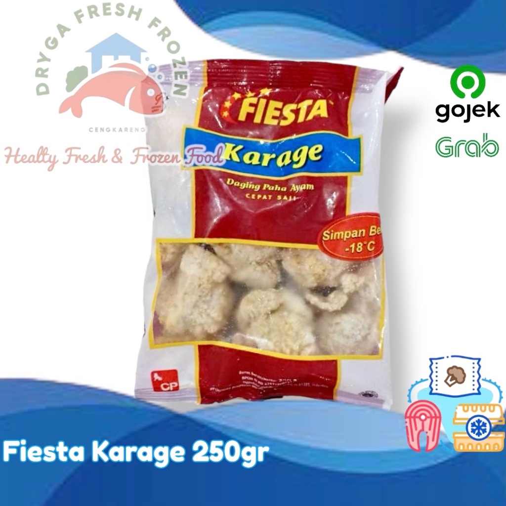 

Fiesta Chicken Karage Paha Ayam 250gr