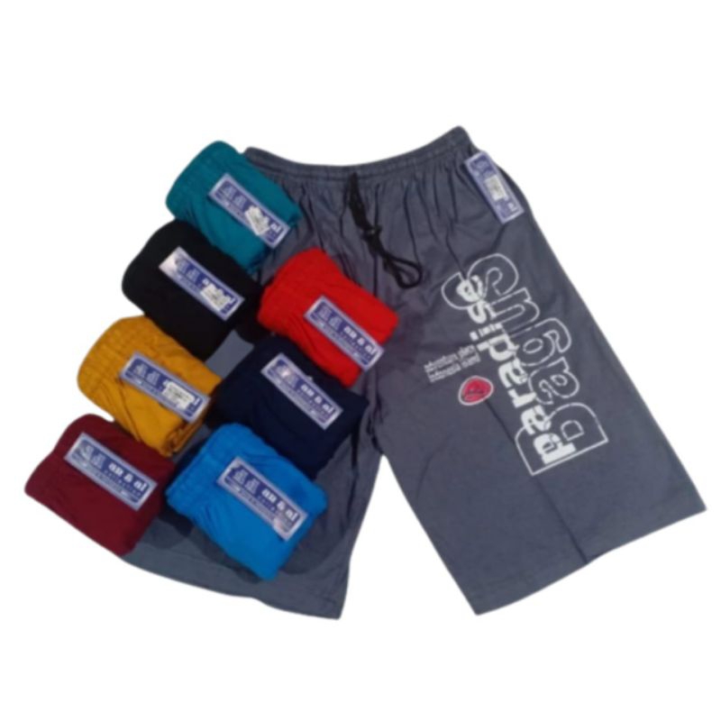 ( SIZE XXL ) CELANA PENDEK PANGANDARAN/KOLOR KAOS PANGANDARAN