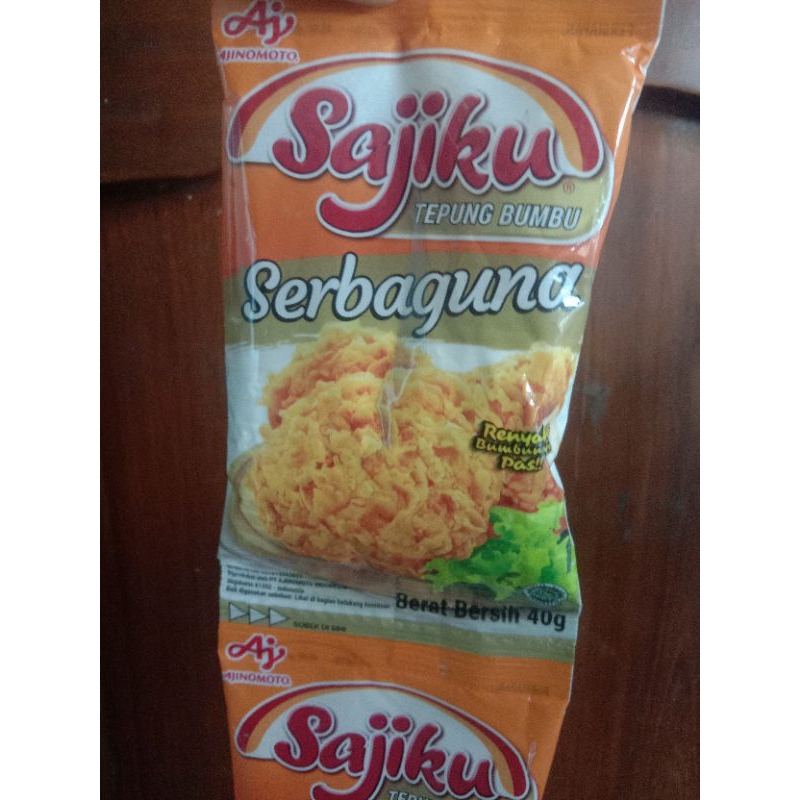 

Sajiku Tepung Bumbu Serbaguna Sachet 40gr