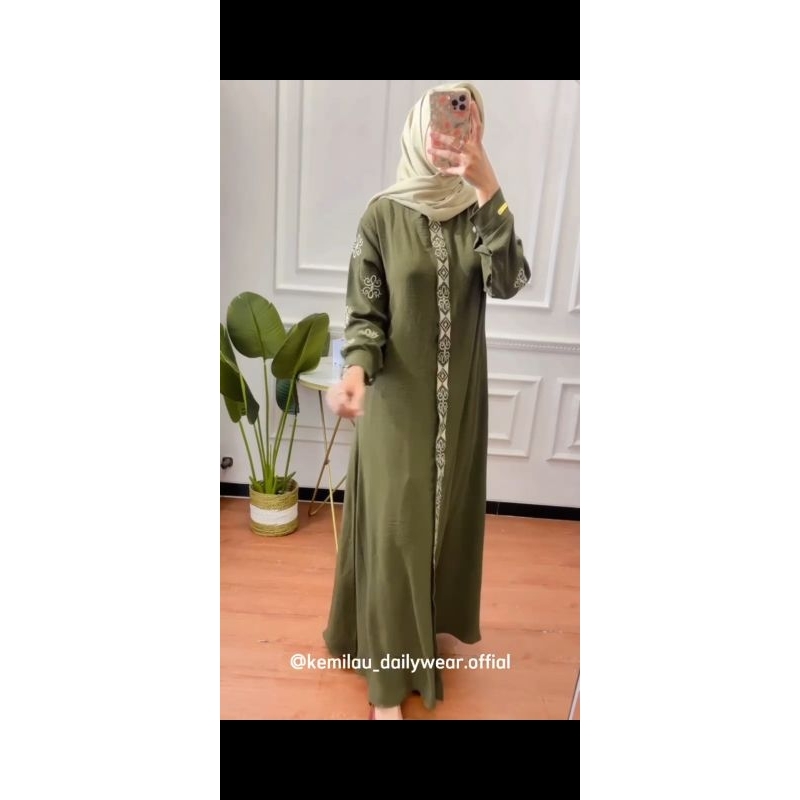 sameera kaftan gamis perempuan