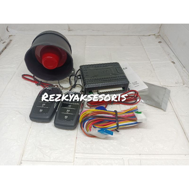ALARM MOBIL model remote kunci Fortuner universal