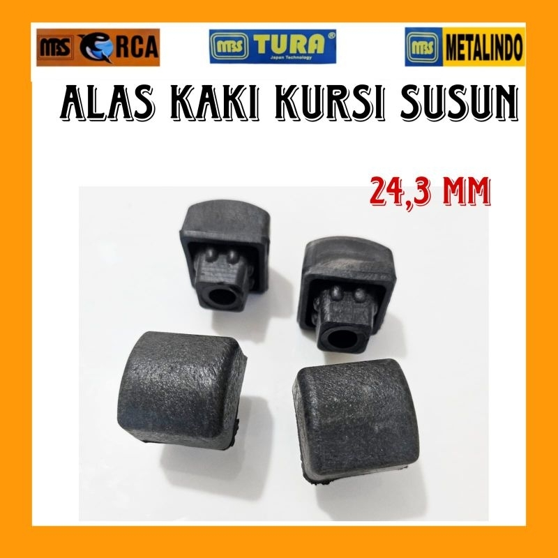 Karet kaki kursi susun alas kaki kursi susun
