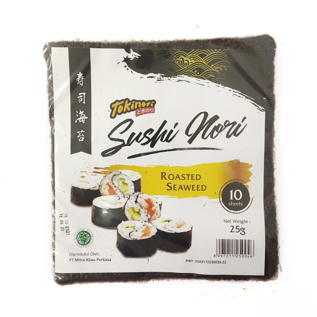 

TOKINORI 10 SHEET/NORI LEMBARAN/SUSHI NORI