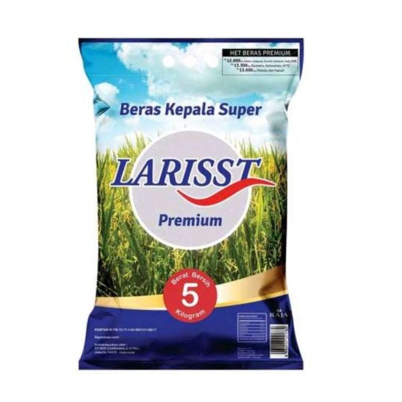 

Beras larisst 5 kg