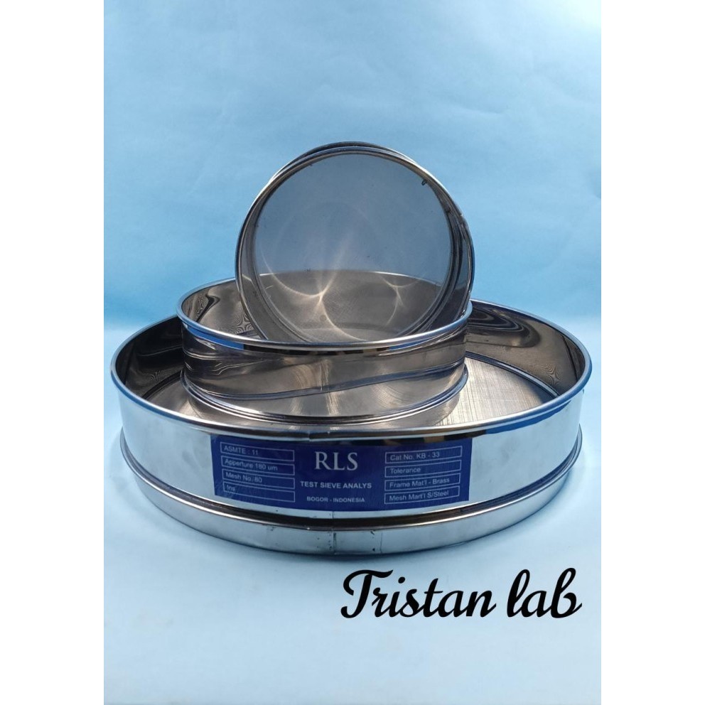 Ayakan Mesh Test Sieve Ayakan Mesh 500 (0,0308 mm) Diameter 15cm