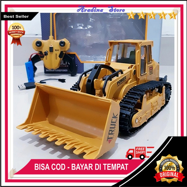 Mainan Anak Rc Truck Buldozer Mobil Truk Mainan Besar Mainan Anak Rc Mobil Remot Control Rc Truck Bu