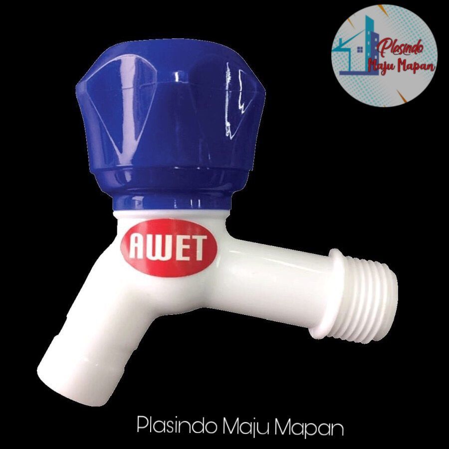 Keran Tembok Awet JC-08 ukuran 1/2" - Kran Plastik (Wespex)