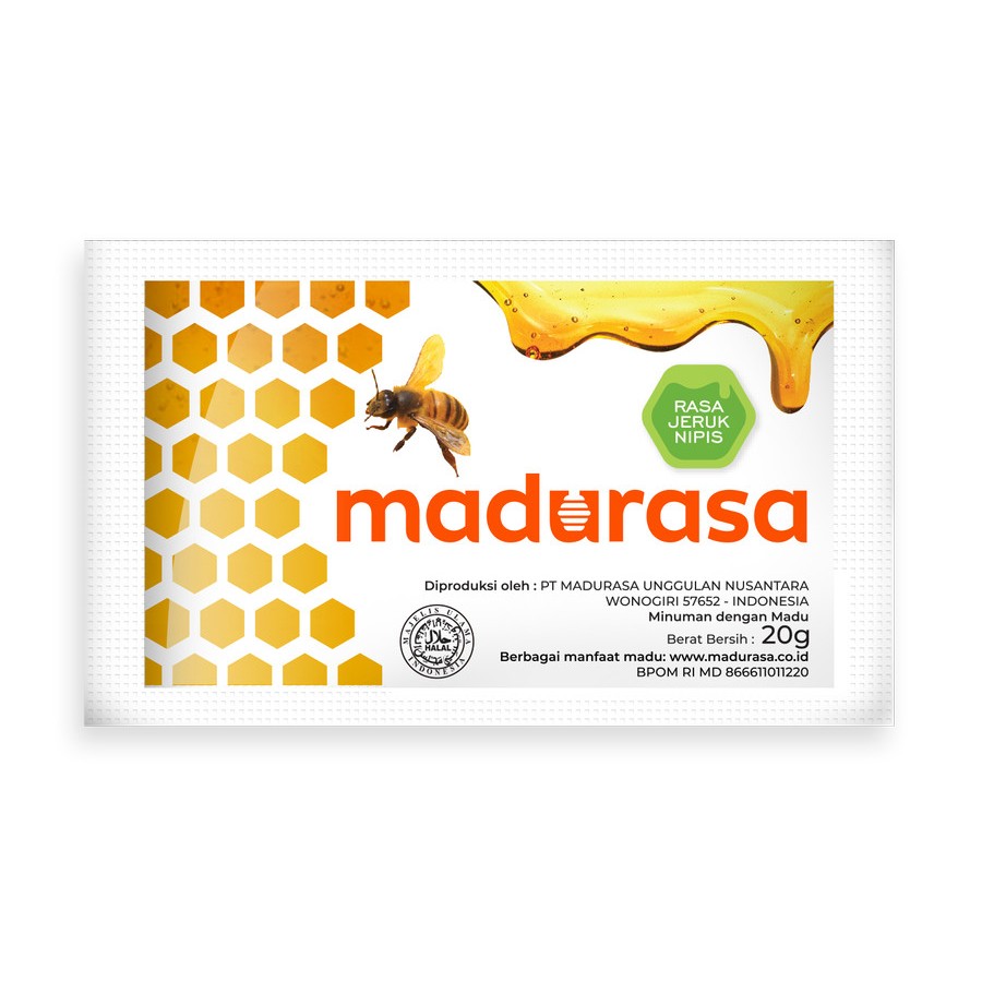 

Madurasa Jeruk Nipis Sachet
