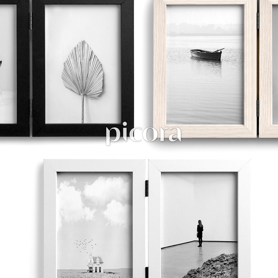 Best Seller PICORA ALTO 4R Lipat (10x15cm x2) Pigura Frame Bingkai Foto.