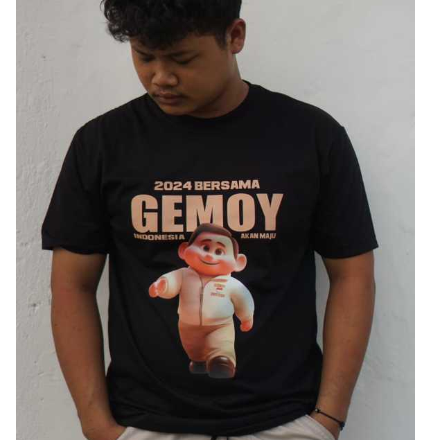 Kaos prabowo gibran Baju prabowo gibran  Kaos prabowo gemoy Kaos All in prabowo  kaos capres 2024  C