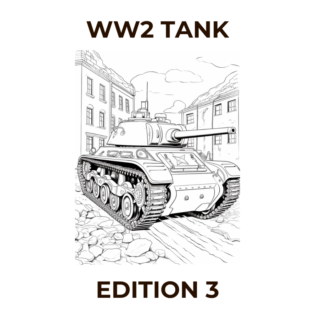 

Halaman Mewarnai Tema Tank Moderen Edisi 3 File Digital