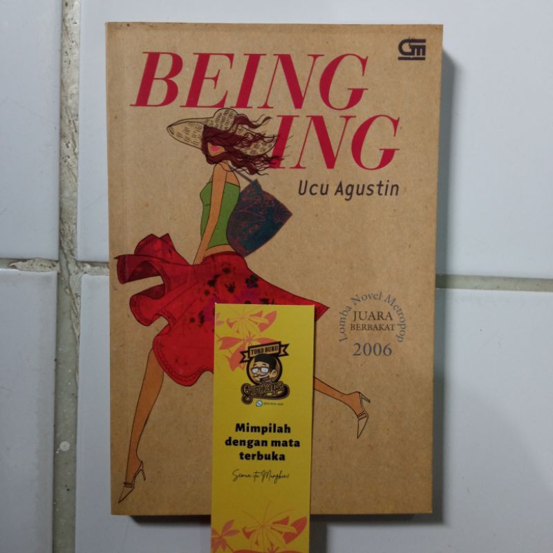 Novel Being Ing - Ucu Agustin