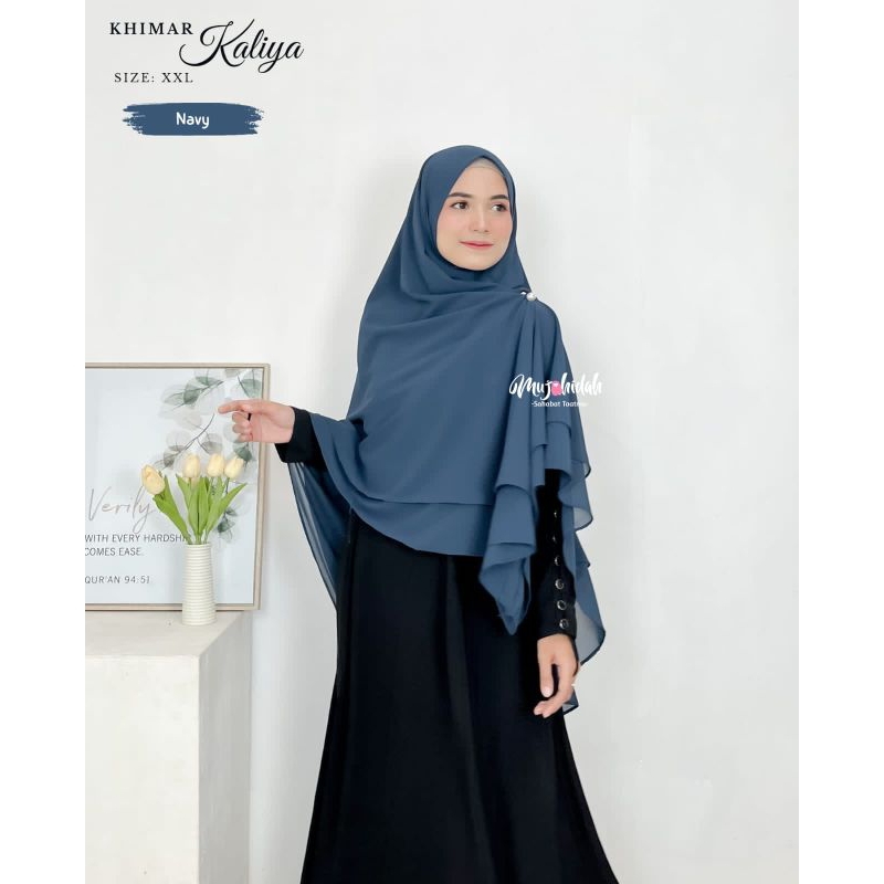 Khimar Kaliya Xxl NO PED Ceruty Babydoll By Mujahidah