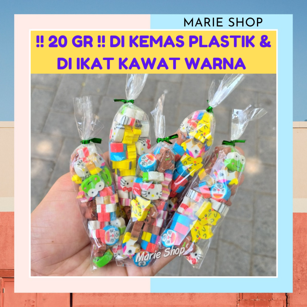 

‼️20GR‼️ PENGHAPUS MINI KARAKTER / PENGHAPUS PENSIL LUCU UNIK / PENGHAPUS MOTIF