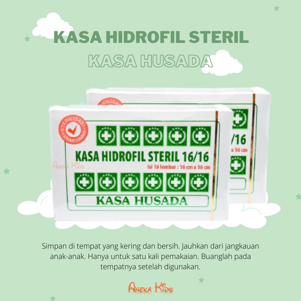 Kasa Hidrofil Steril Husada/ Kain Kasa