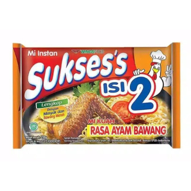 

Suksess Mi Kuah Ayam Bawang Isi 2 112gr