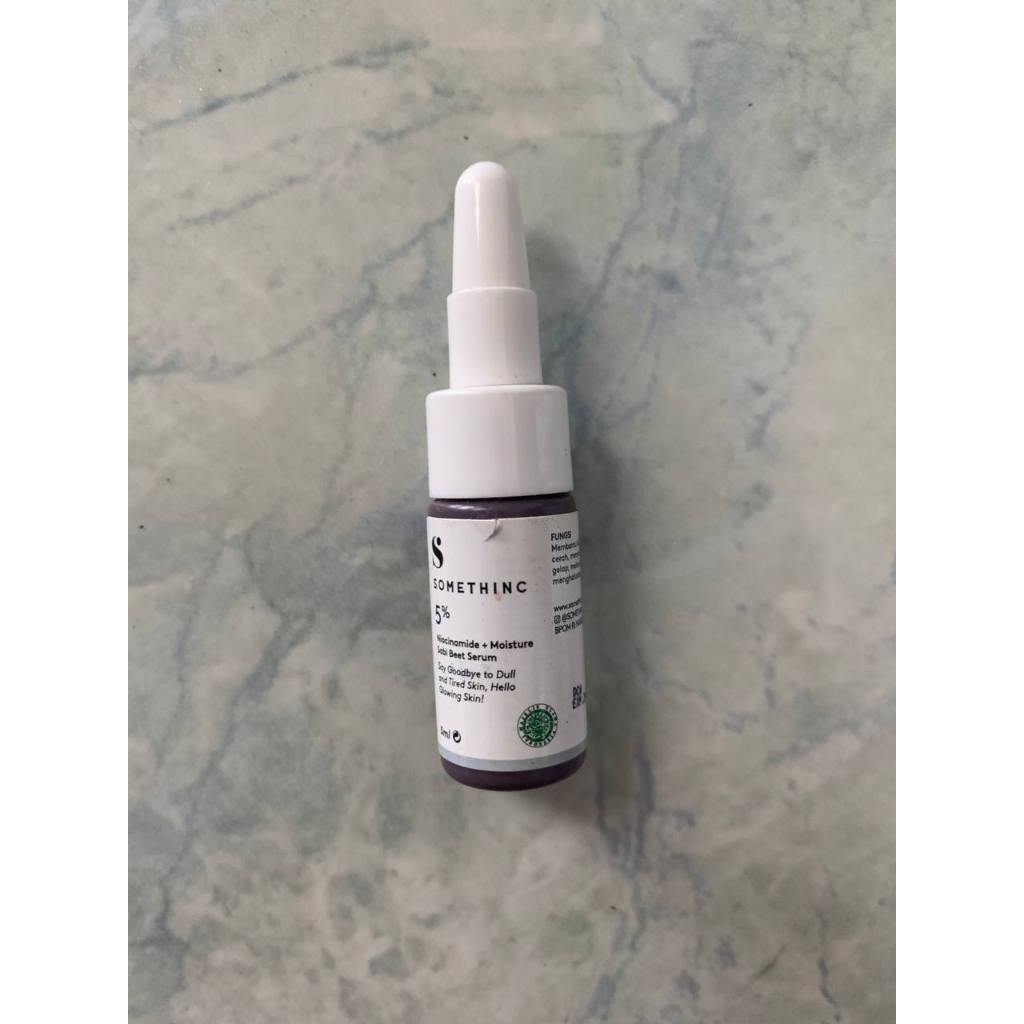 Somethinc 5% Niacinamide + Moisture Sabi Beet Serum Full 5ml mini size