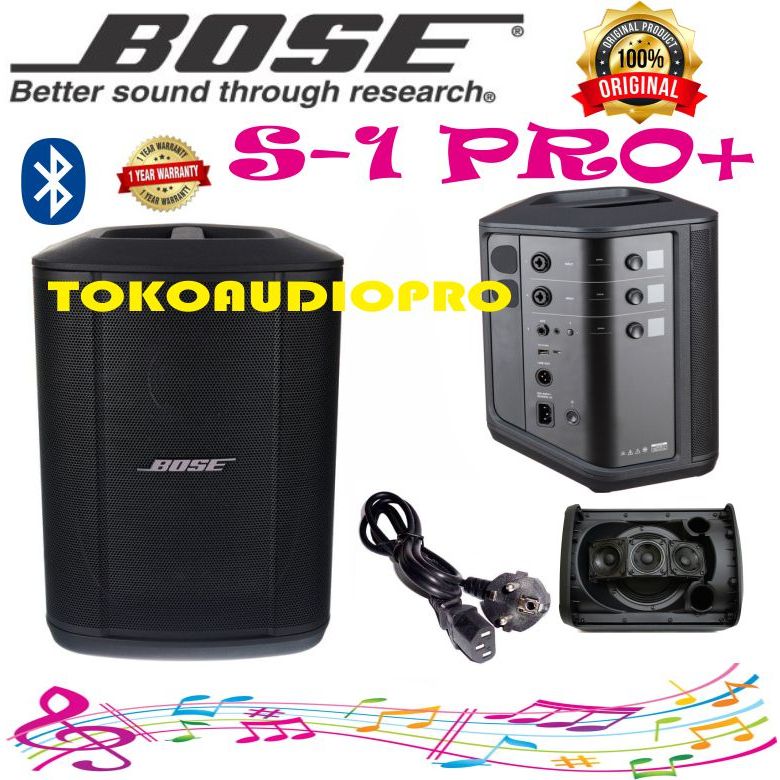 Bose S1 Pro+ Multi-position PA System with Battery Speaker Aktif Bose S1 Pro Plus