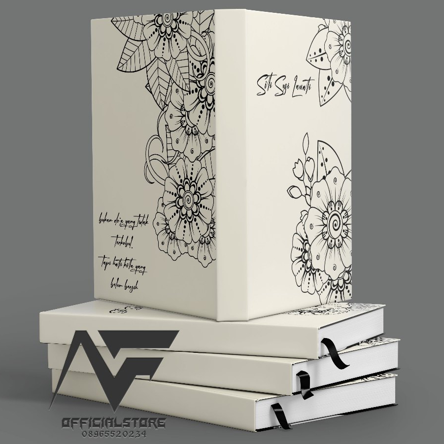 

Buku Catatan Notebook A5 Custom Name&quotes polos isi