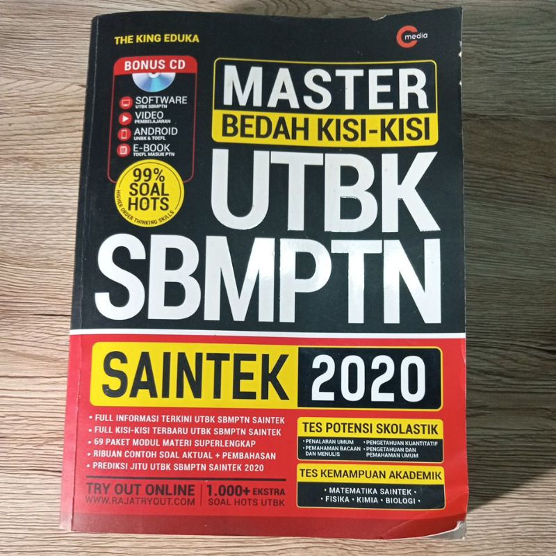 BEDAH KISI KISI UTBK SBMPTN SAINTEK 2020 MASTER (PRELOVED)