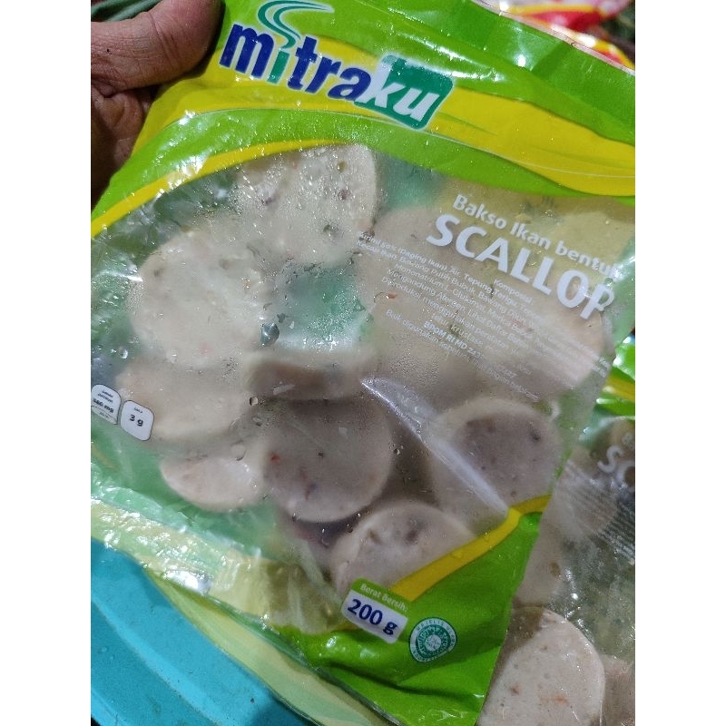 

BAKSO IKAN BENTUK SCALLOP