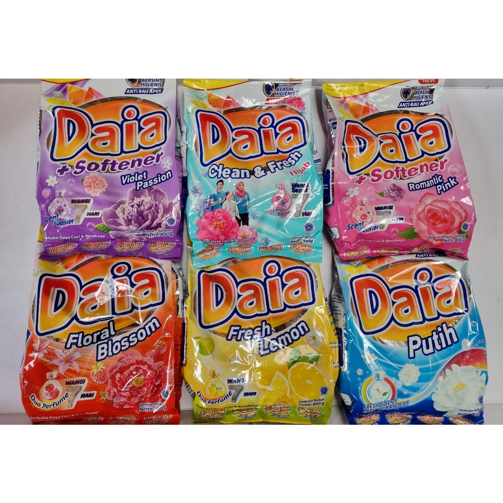 Daia Deterjen Bubuk 800g