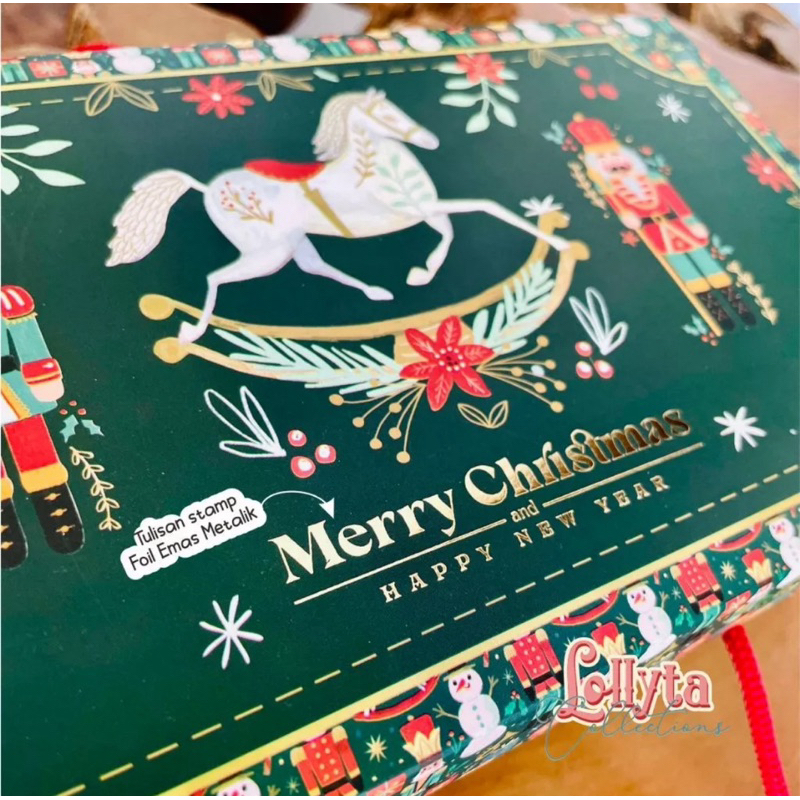 

Box kuker isi 2 toples Segi4 Tema Seville London / Natal / Christmas