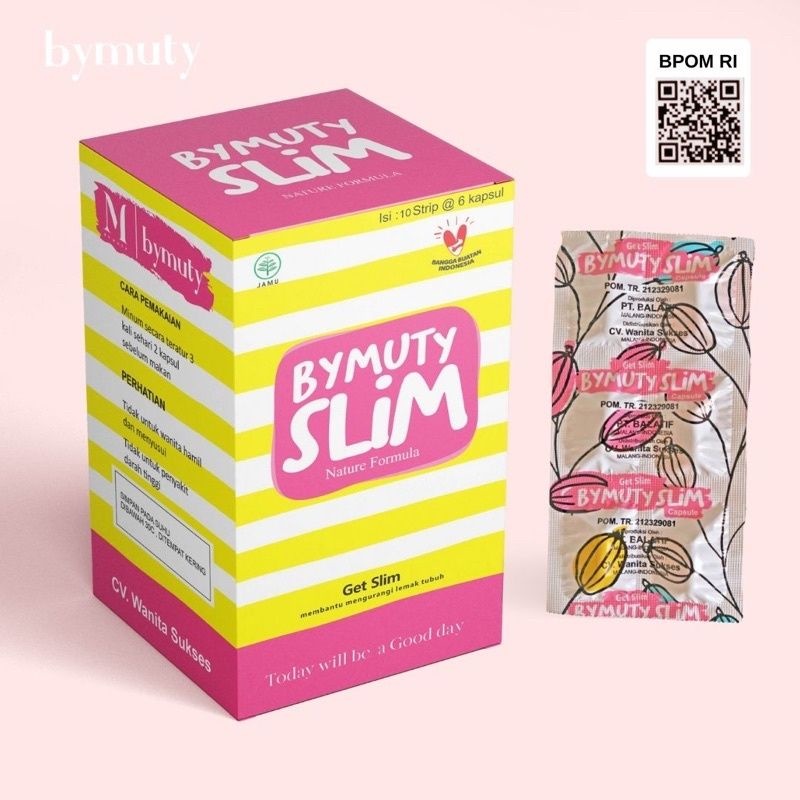KAPSUL DIET BY MUTY SLIM (POM TR 212329081) / STRIP DIET BY MUTYSLIM