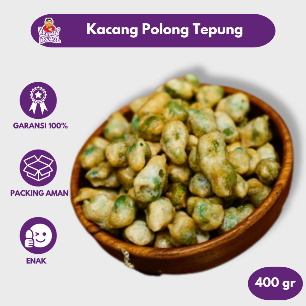 

KACANG POLONG TEPUNG / POLONG IJO / POLONG TEPUNG 400gr 250gr