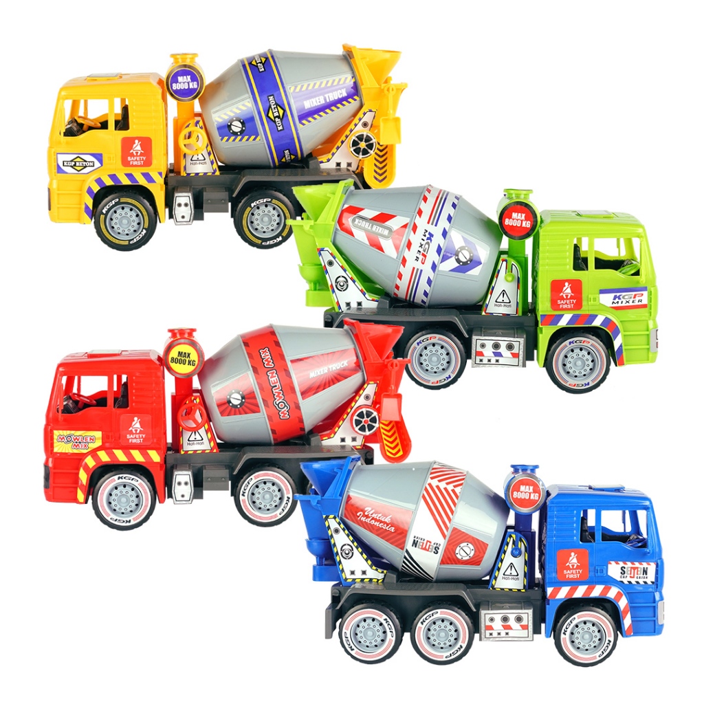 Mainan Anak Truk Semen Besar Kgp 8081 Kaguyaplas