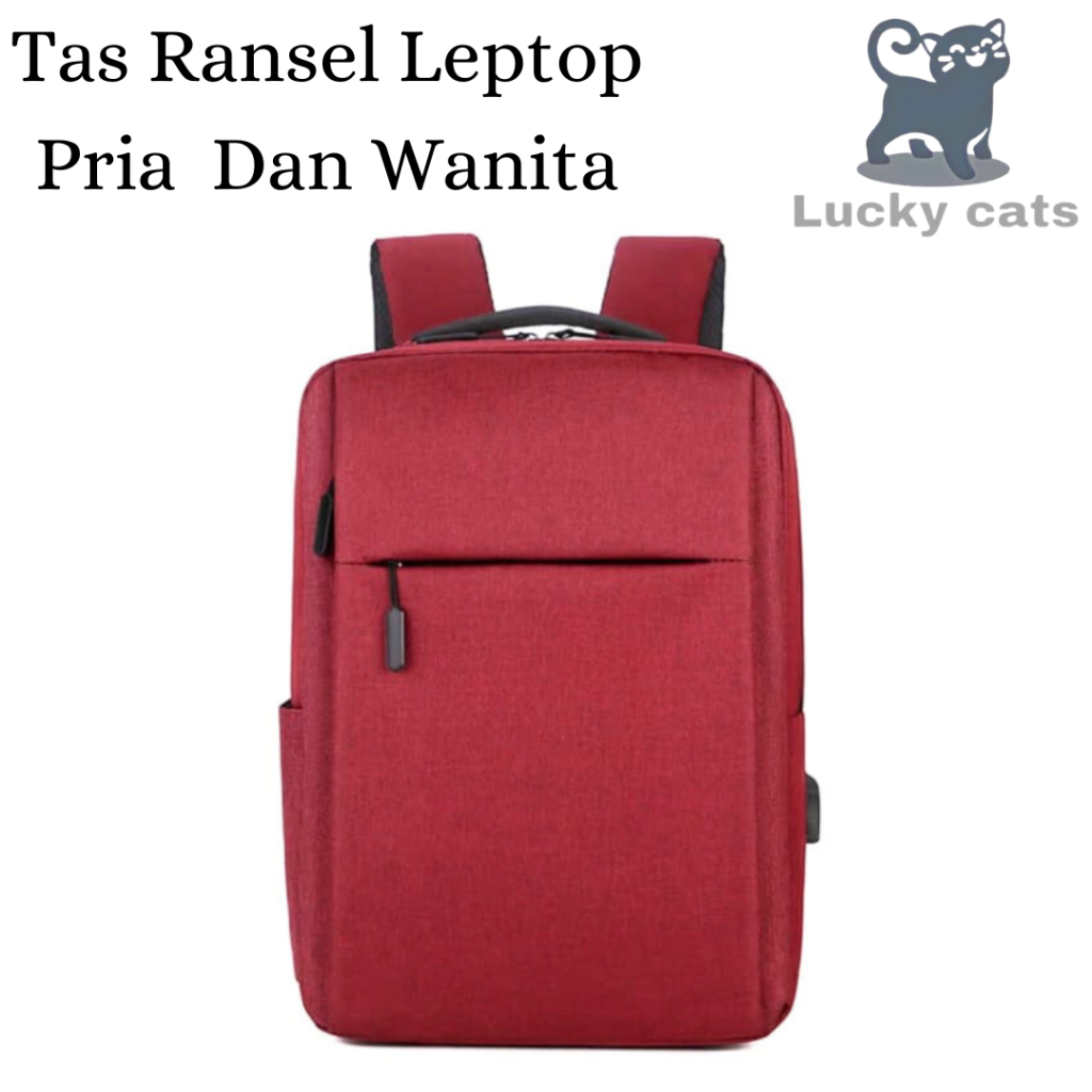 Tas Ransel Leptop Pria Dan Wanita Tas Ransel Leptop Berkapasitas Besar Tas Ransel  Korean Lifestyle 