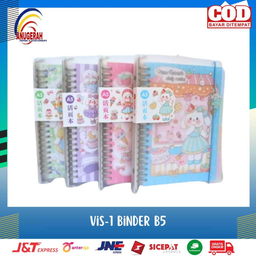 

VIS1 B5 FANCY MAPBINDER (PCS)
