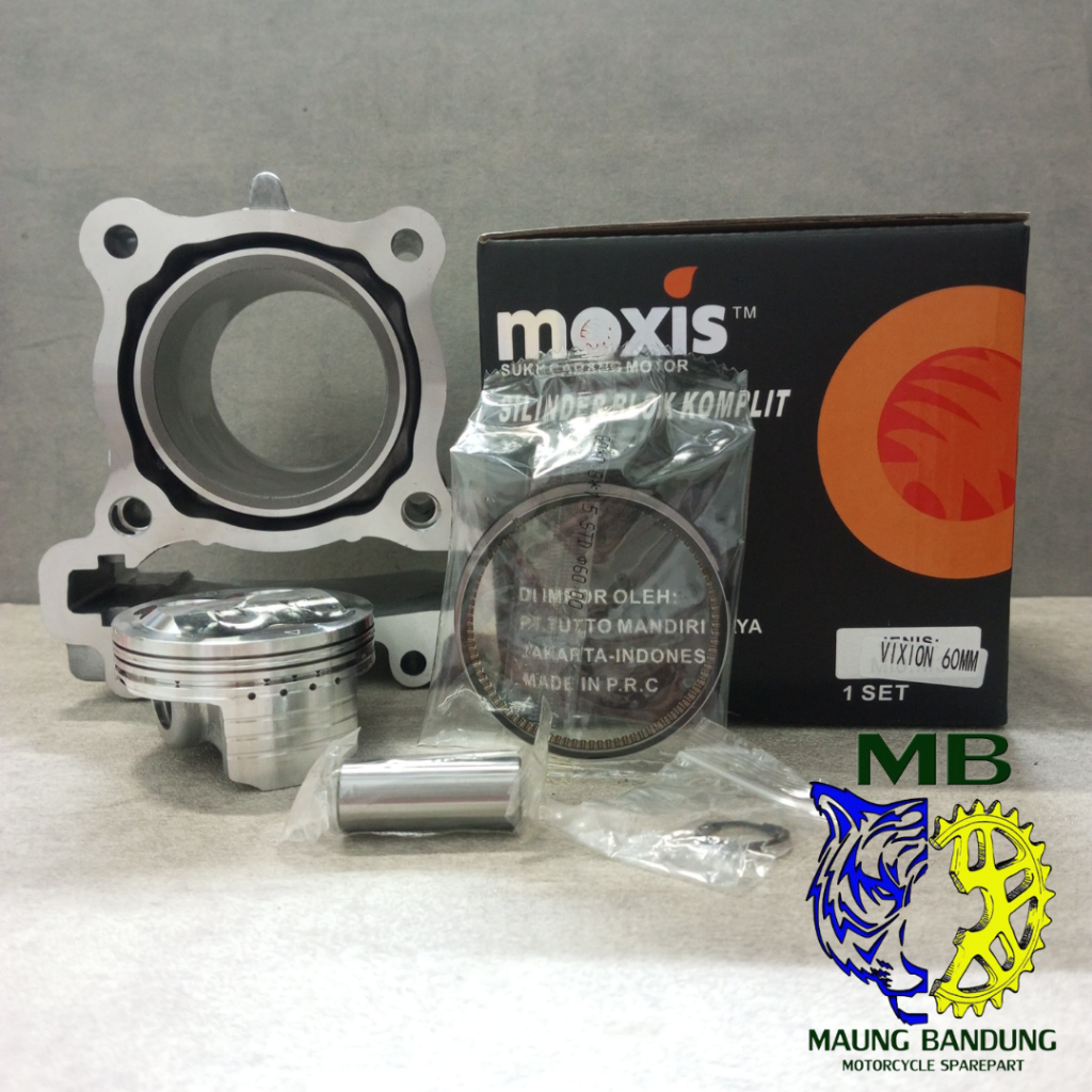 BLOK SEHER VIXION 60 MM MOXIS BORE UP CYLINDER BLOCK VIXION 60MM MERK MOXIS