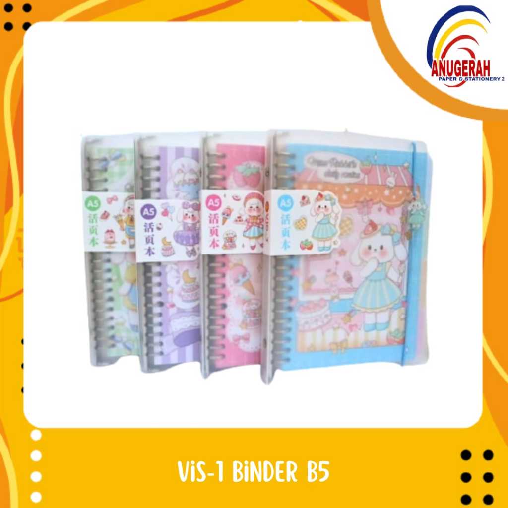 

VIS1 B5 FANCY MAPBINDER (PCS)