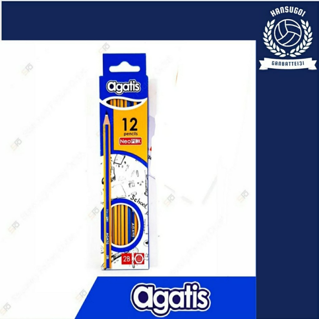 

Pensil Agatis Neopex 2B isi 12 - HB