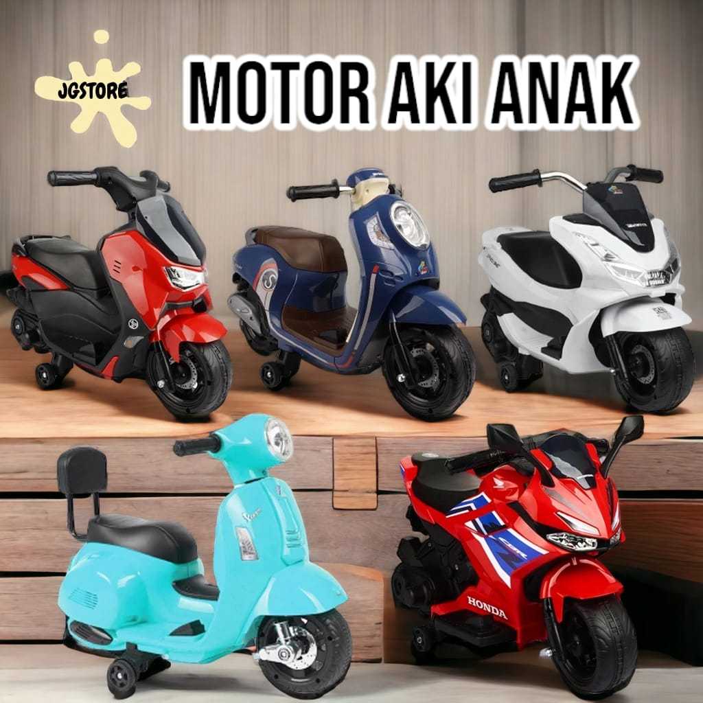 Motor Aki Vespa Anak Mainan Motor Aki Vespa PMB