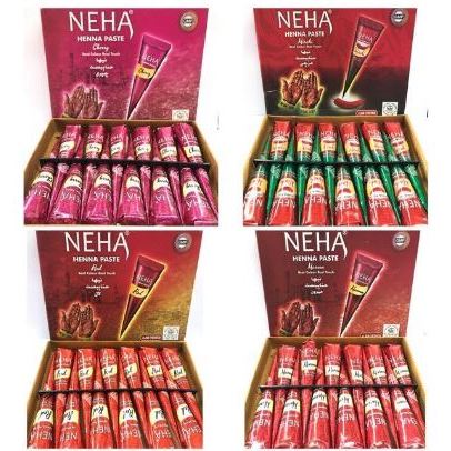 NEHA HENNA PASTE HENNA HALAL BPOM ECERAN HEENA HENNA HENA MAGIC