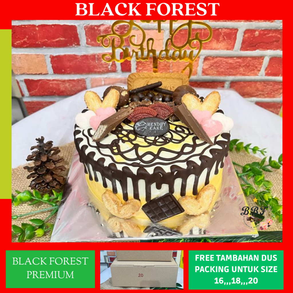 

Black forest / Kue Ulang Tahun / Birthday Cake / Cake Ultah / Cake Ulang Tahun / Cake Anniversary