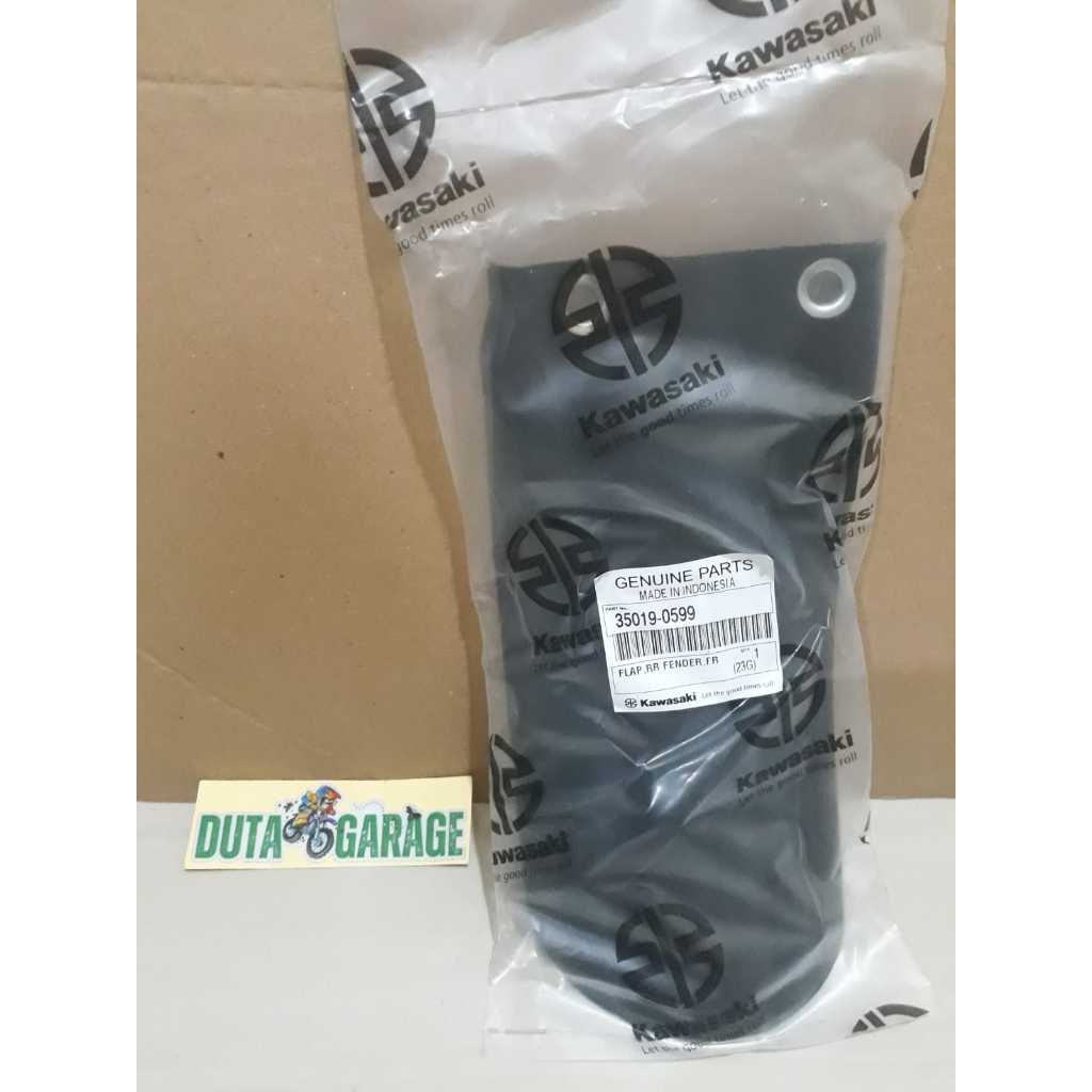 Cover Penahan Lumpur Flap Tahanan Lumpur Shock Belakang Kawasaki KLX 150 35019-0599