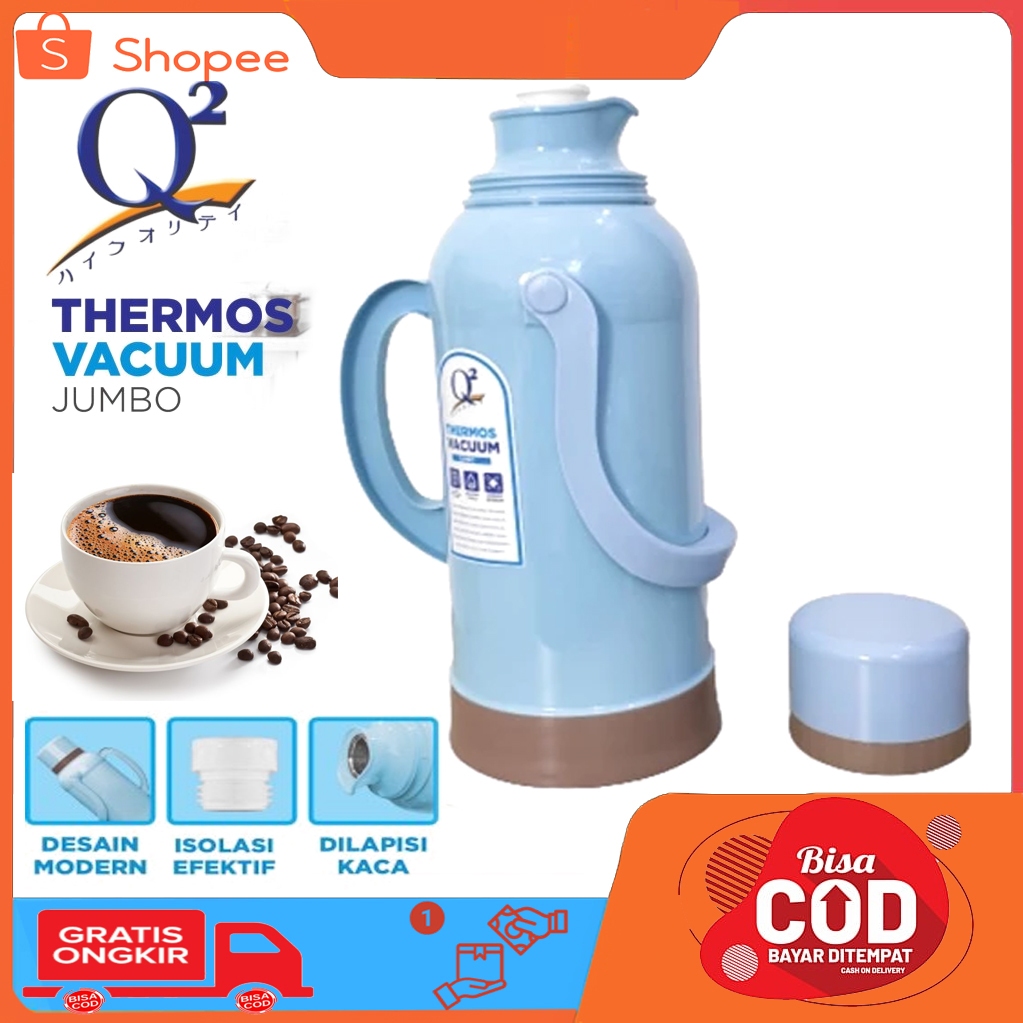 THERMOS Q2-8002 / TERMOS Q2 8002 / THERMOS VACUUM JUMBO 2L