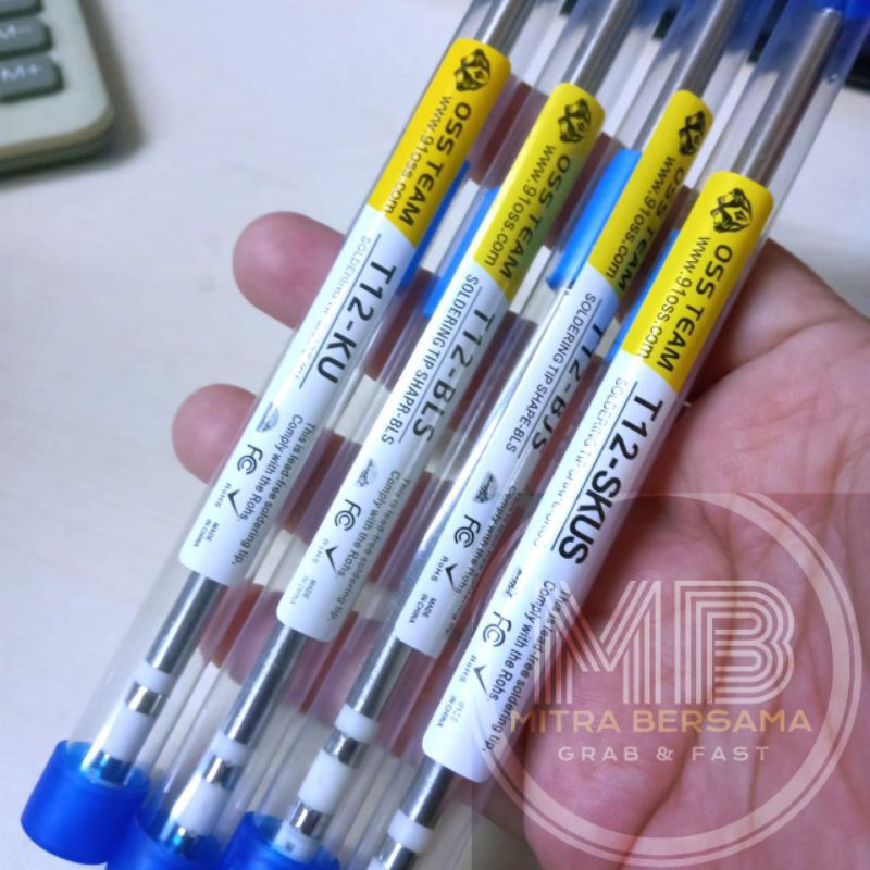 SOLDER TIP T12 GVM OSS TEAM MATA SOLDER T12 -D+ ORIGINAL